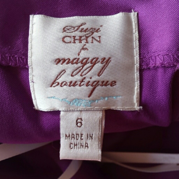 Evening Dress by Suzi Chin for Maggi Boutique. - Picture 4 of 4